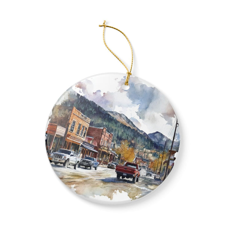 Cooke City Montana Ornament: Unique Cooke City Montana Souvenir, Cooke City Montana Xmas Decor, and Authentic Cooke City Montana Gift