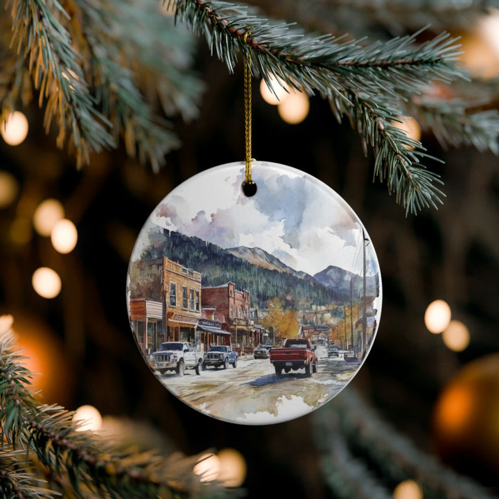 Cooke City Montana Ornament: Unique Cooke City Montana Souvenir, Cooke City Montana Xmas Decor, and Authentic Cooke City Montana Gift