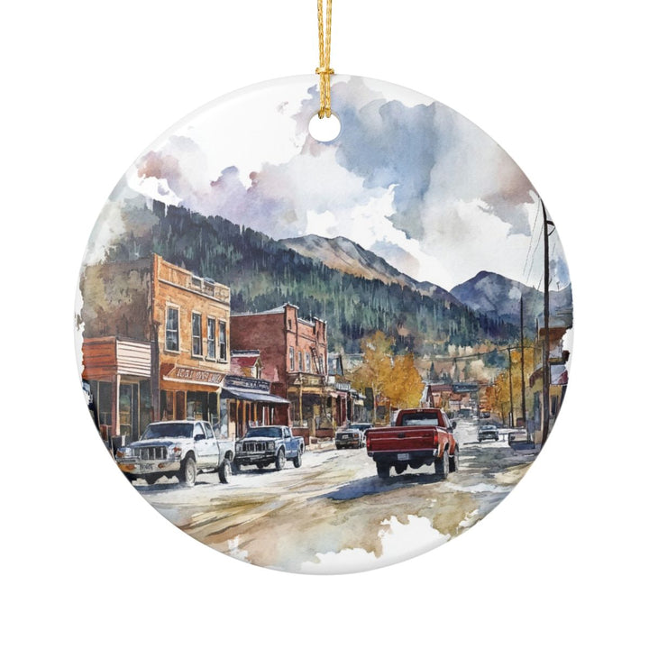 Cooke City Montana Ornament: Unique Cooke City Montana Souvenir, Cooke City Montana Xmas Decor, and Authentic Cooke City Montana Gift