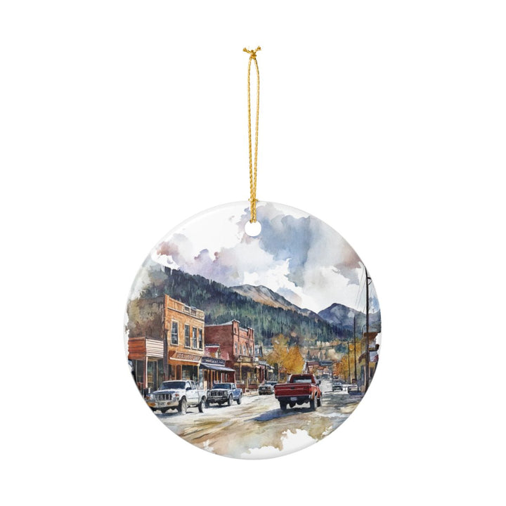 Cooke City Montana Ornament: Unique Cooke City Montana Souvenir, Cooke City Montana Xmas Decor, and Authentic Cooke City Montana Gift