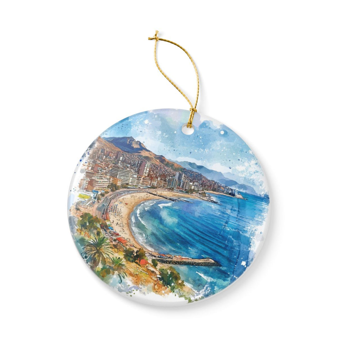 Copacabana Bolivia Ornament: Unique Copacabana Souvenir, Copacabana Bolivia Xmas Decor, and Authentic Copacabana Gift