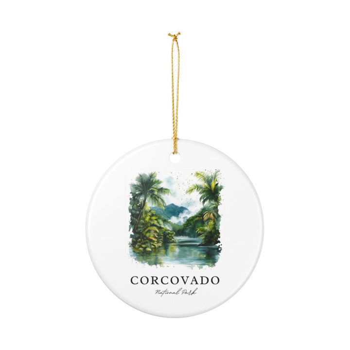Corcovado National Park Costa Rica Ornament: Unique Corcovado National Park Costa Rica Souvenir, Corcovado National Park Costa Rica Xmas Decor, and Authentic Corcovado National Park Costa Rica Gift