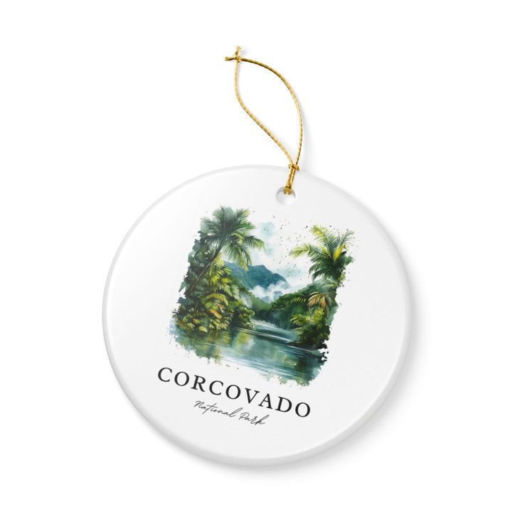 Corcovado National Park Costa Rica Ornament: Unique Corcovado National Park Costa Rica Souvenir, Corcovado National Park Costa Rica Xmas Decor, and Authentic Corcovado National Park Costa Rica Gift