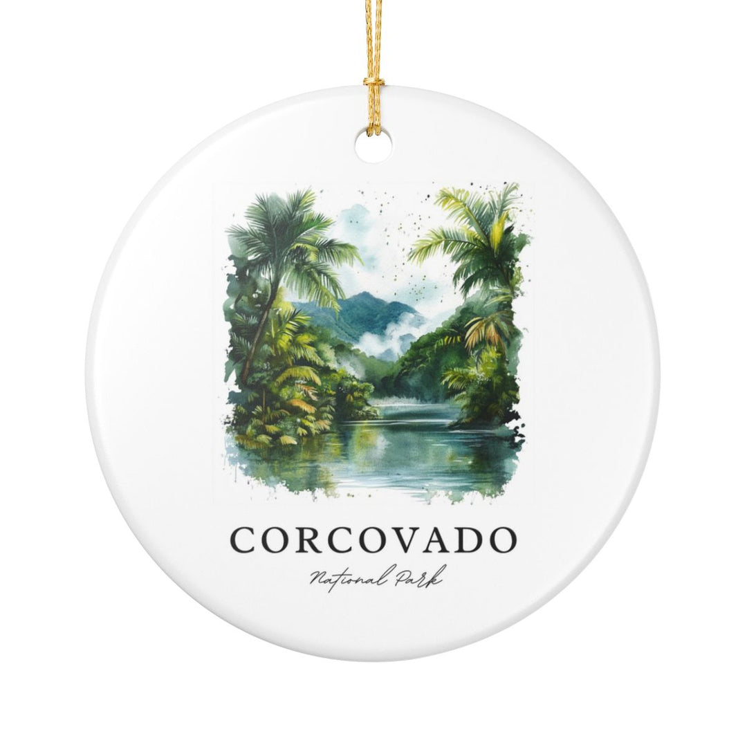 Corcovado National Park Costa Rica Ornament: Unique Corcovado National Park Costa Rica Souvenir, Corcovado National Park Costa Rica Xmas Decor, and Authentic Corcovado National Park Costa Rica Gift