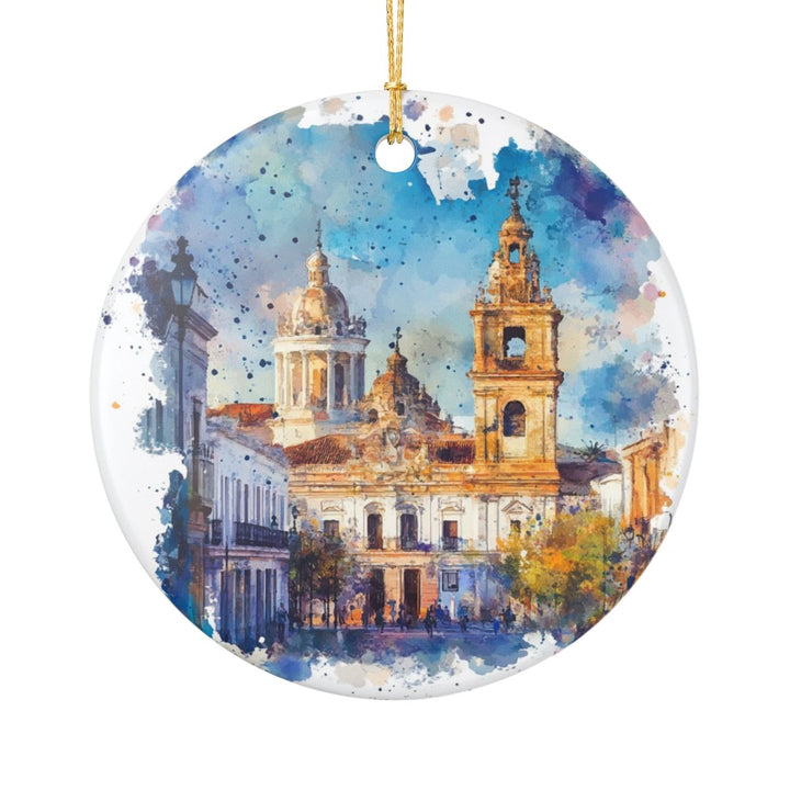 Cordoba Argentina Ornament: Unique Cordoba Argentina Souvenir, Cordoba Argentina Xmas Decor, and Authentic Cordoba Argentina Gift