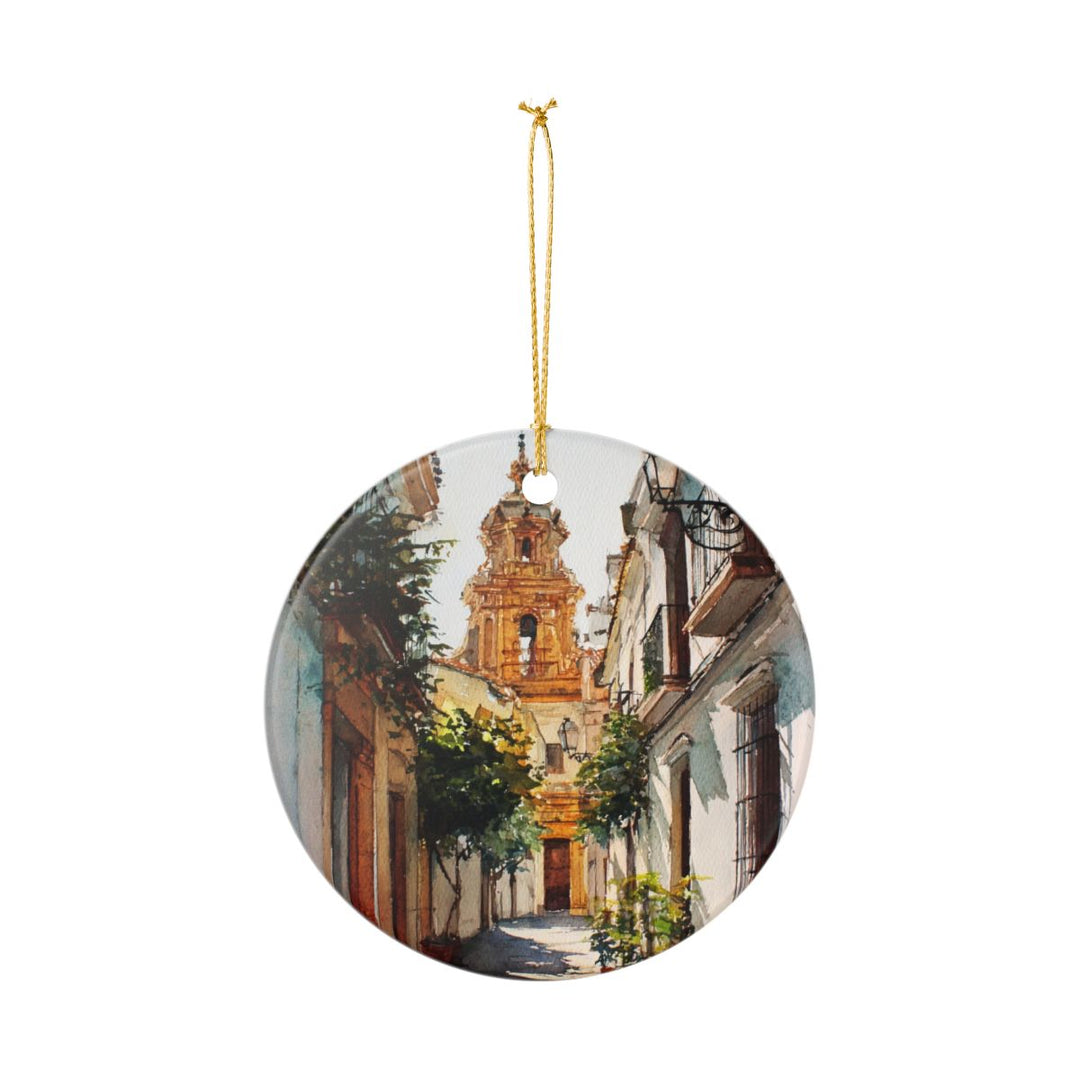 Cordoba Spain Ornament: Unique Cordoba Spain Souvenir, Cordoba Spain Xmas Decor, and Authentic Cordoba Spain Gift