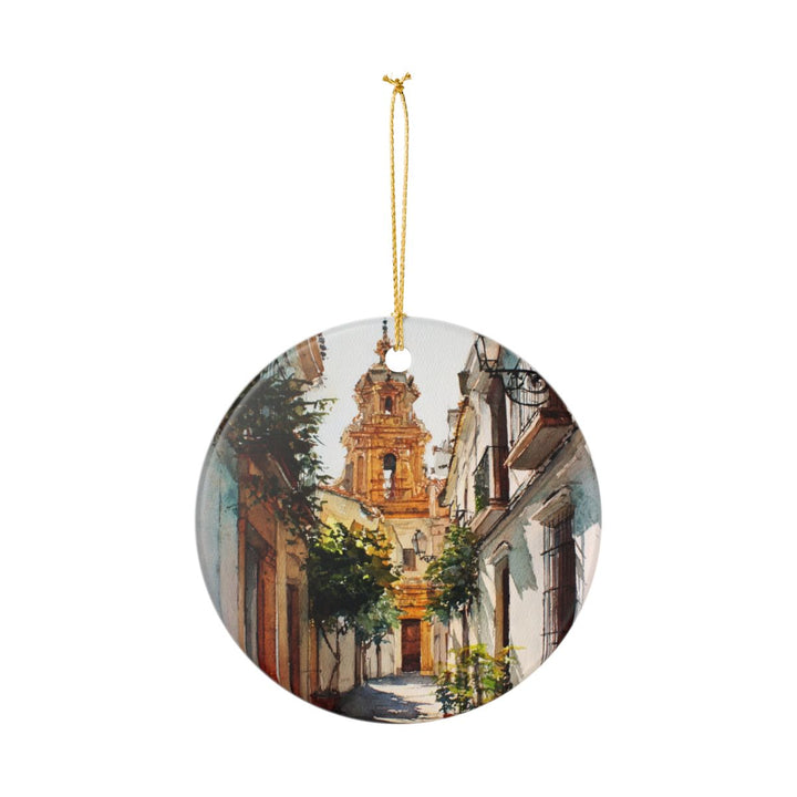 Cordoba Spain Ornament: Unique Cordoba Spain Souvenir, Cordoba Spain Xmas Decor, and Authentic Cordoba Spain Gift