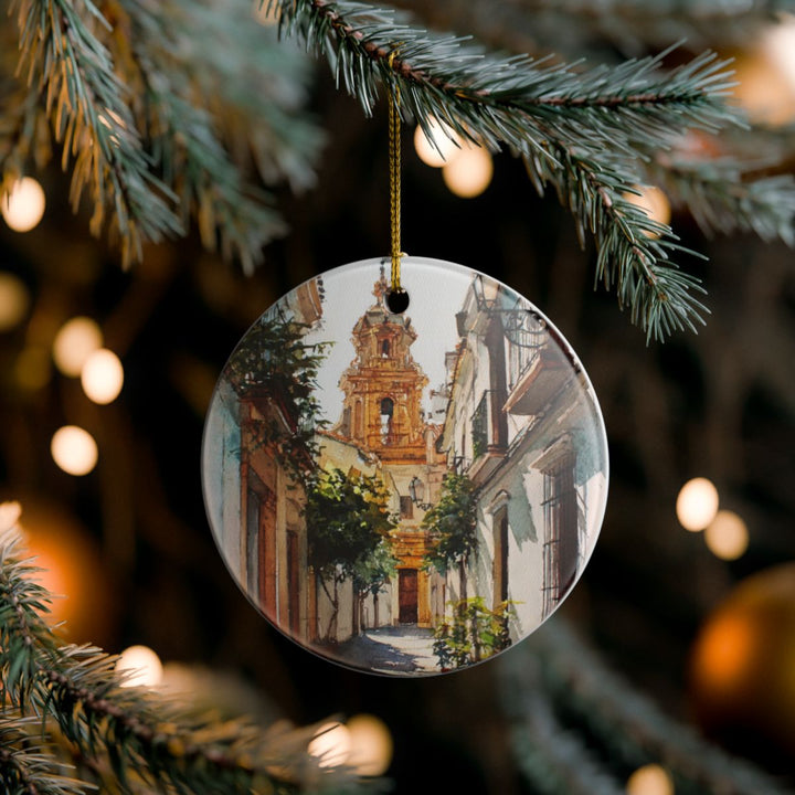 Cordoba Spain Ornament: Unique Cordoba Spain Souvenir, Cordoba Spain Xmas Decor, and Authentic Cordoba Spain Gift