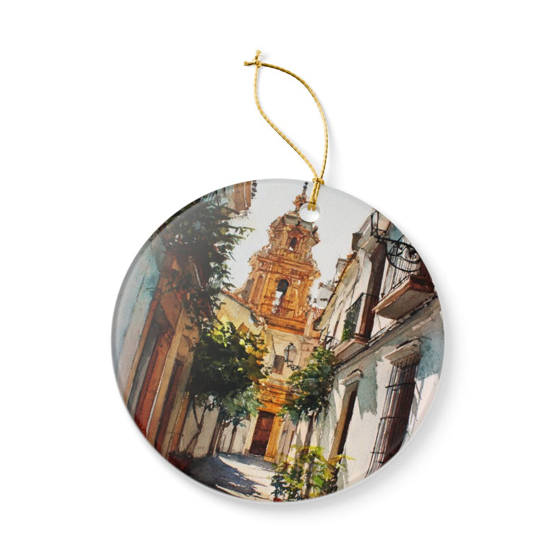 Cordoba Spain Ornament: Unique Cordoba Spain Souvenir, Cordoba Spain Xmas Decor, and Authentic Cordoba Spain Gift
