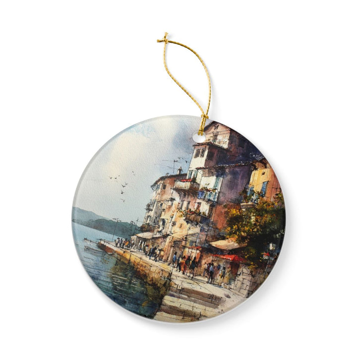 Corfu Greece Ornament: Unique Corfu Souvenir, Corfu Greece Xmas Decor, and Authentic Corfu Gift