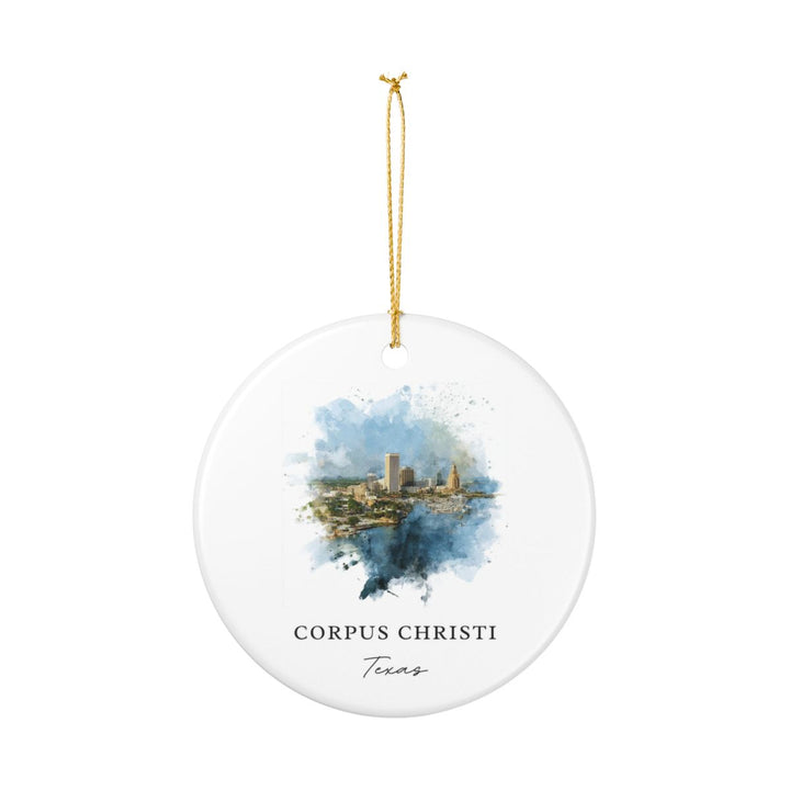 Corpus Christi Texas Ornament: Unique Corpus Christi Souvenir, Corpus Christi Texas Xmas Decor, and Authentic Corpus Christi Gift