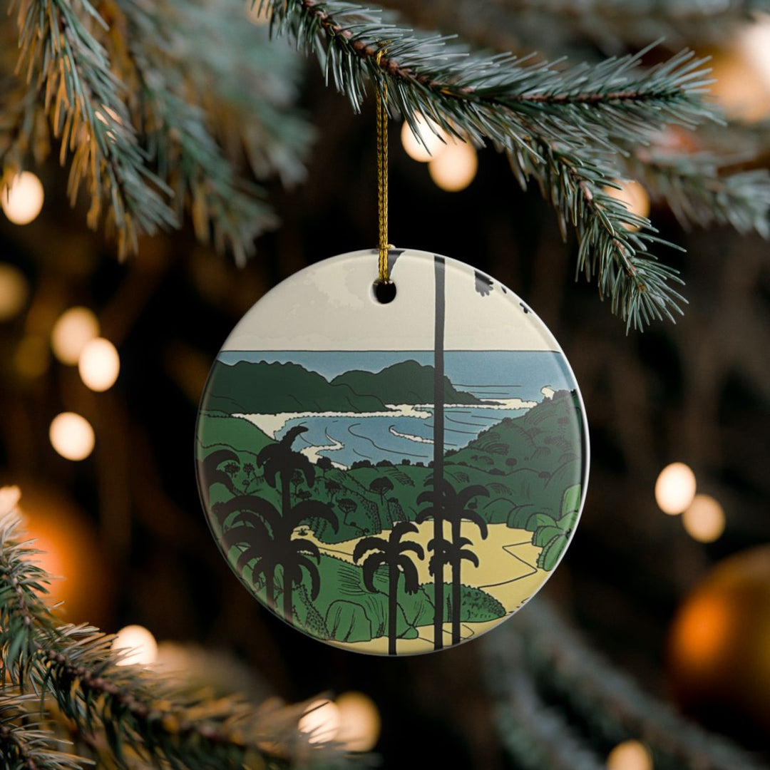 Costa Rica Ornament: Unique Costa Rica Souvenir, Costa Rica Xmas Decor, and Authentic Costa Rica Gift