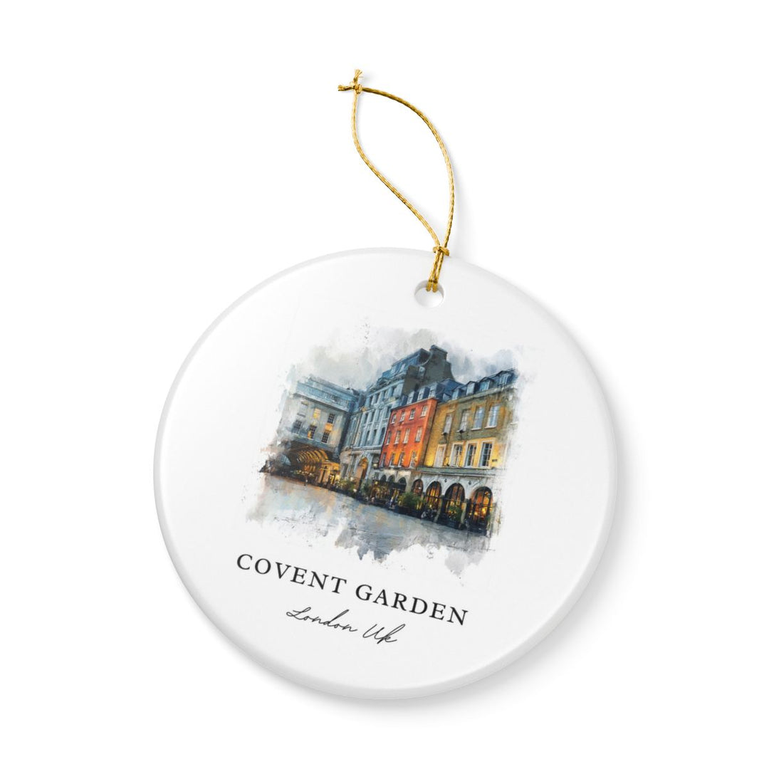 Covent Garden London UK Ornament: Unique Covent Garden London Souvenir, Covent Garden London United Kingdom Xmas Decor, and Authentic Covent Garden London Gift