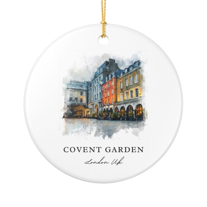 Covent Garden London UK Ornament: Unique Covent Garden London Souvenir, Covent Garden London United Kingdom Xmas Decor, and Authentic Covent Garden London Gift