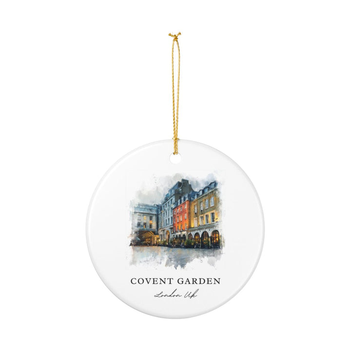 Covent Garden London UK Ornament: Unique Covent Garden London Souvenir, Covent Garden London United Kingdom Xmas Decor, and Authentic Covent Garden London Gift