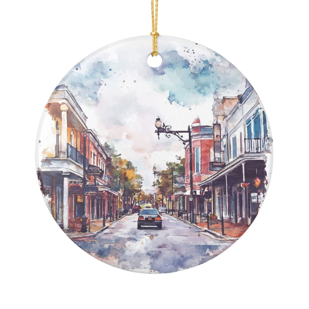 Covington Louisiana USA Ornament: Unique Covington Souvenir, Covington Louisiana Xmas Decor, and Authentic Covington Gift
