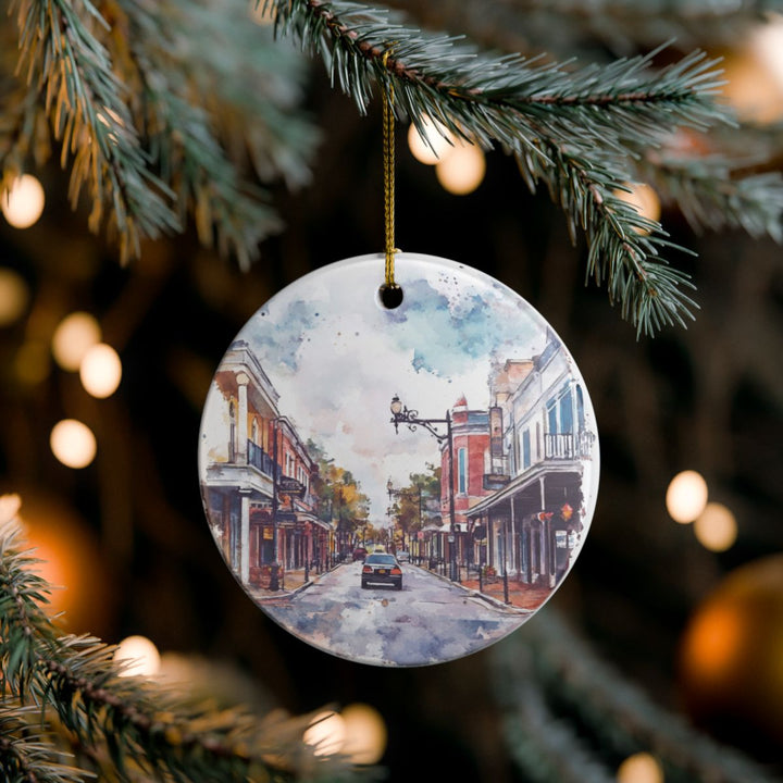 Covington Louisiana USA Ornament: Unique Covington Souvenir, Covington Louisiana Xmas Decor, and Authentic Covington Gift