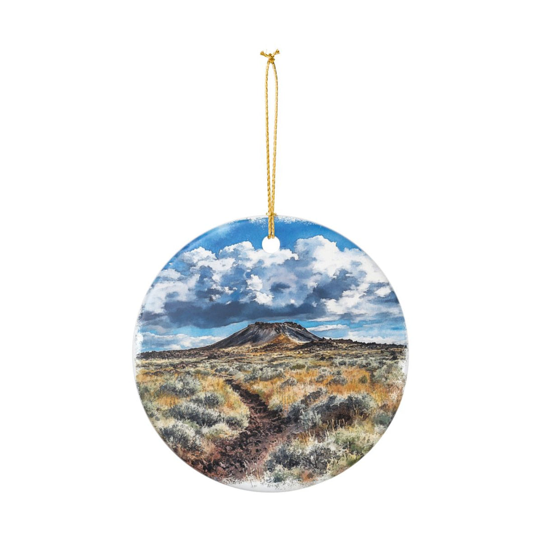 Craters of the Moon Idaho Ornament: Unique Craters of the Moon Idaho Souvenir, Craters of the Moon Idaho Xmas Decor, and Authentic Craters of the Moon Idaho Gift