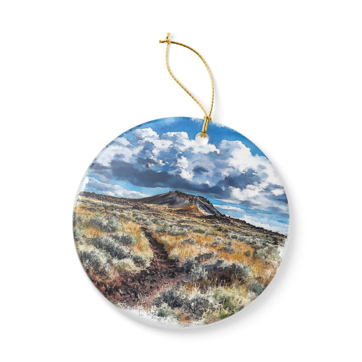 Craters of the Moon Idaho Ornament: Unique Craters of the Moon Idaho Souvenir, Craters of the Moon Idaho Xmas Decor, and Authentic Craters of the Moon Idaho Gift