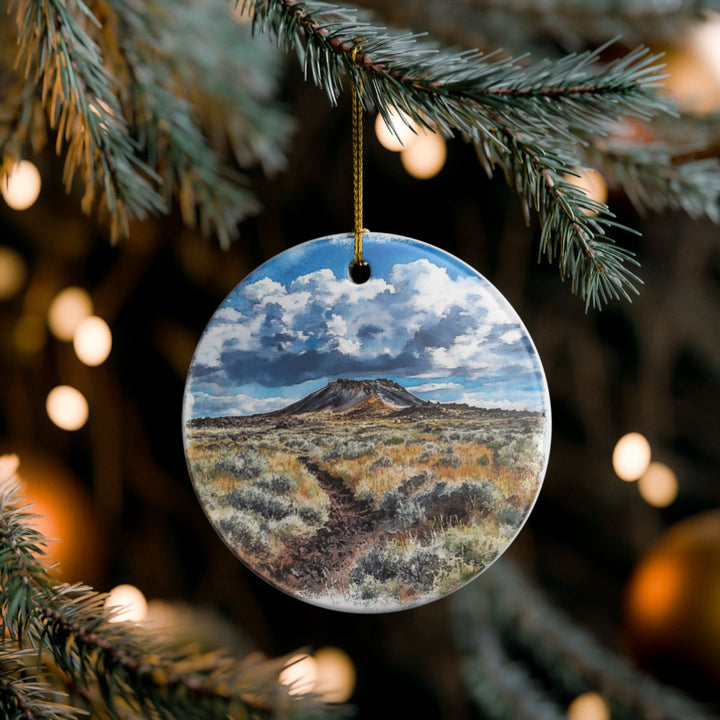 Craters of the Moon Idaho Ornament: Unique Craters of the Moon Idaho Souvenir, Craters of the Moon Idaho Xmas Decor, and Authentic Craters of the Moon Idaho Gift