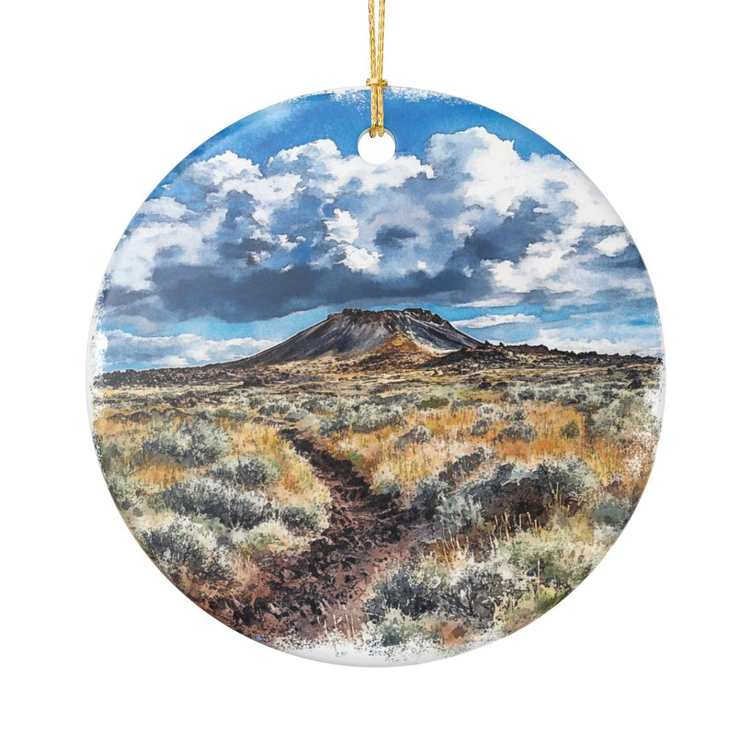 Craters of the Moon Idaho Ornament: Unique Craters of the Moon Idaho Souvenir, Craters of the Moon Idaho Xmas Decor, and Authentic Craters of the Moon Idaho Gift