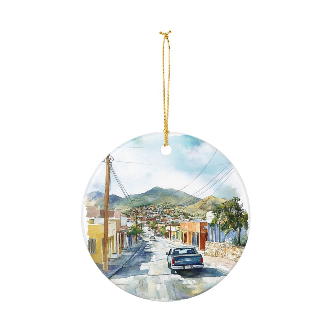 Creel Mexico Ornament: Unique Creel Souvenir, Creel Mexico Xmas Decor, and Authentic Creel Gift