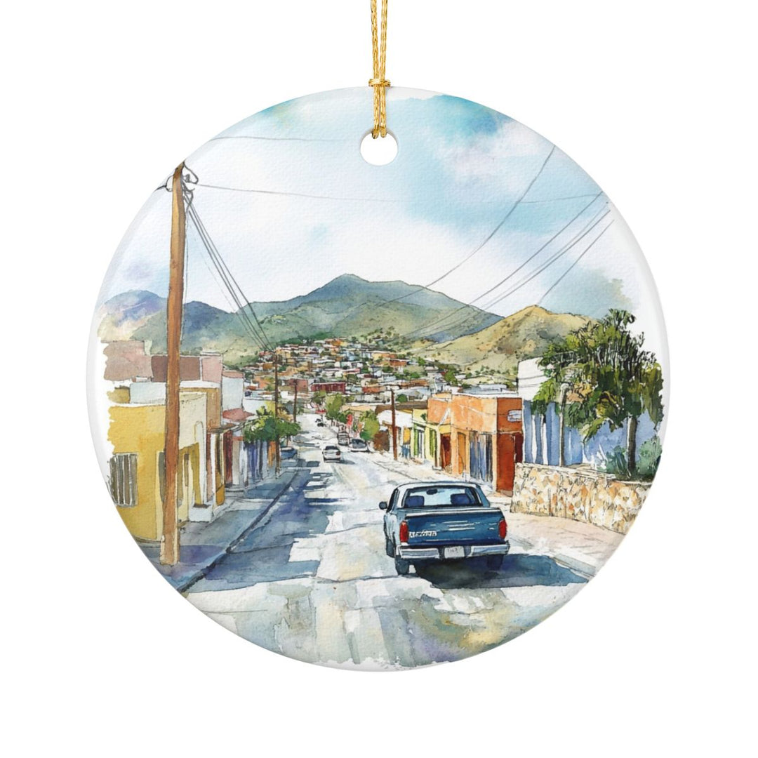 Creel Mexico Ornament: Unique Creel Souvenir, Creel Mexico Xmas Decor, and Authentic Creel Gift