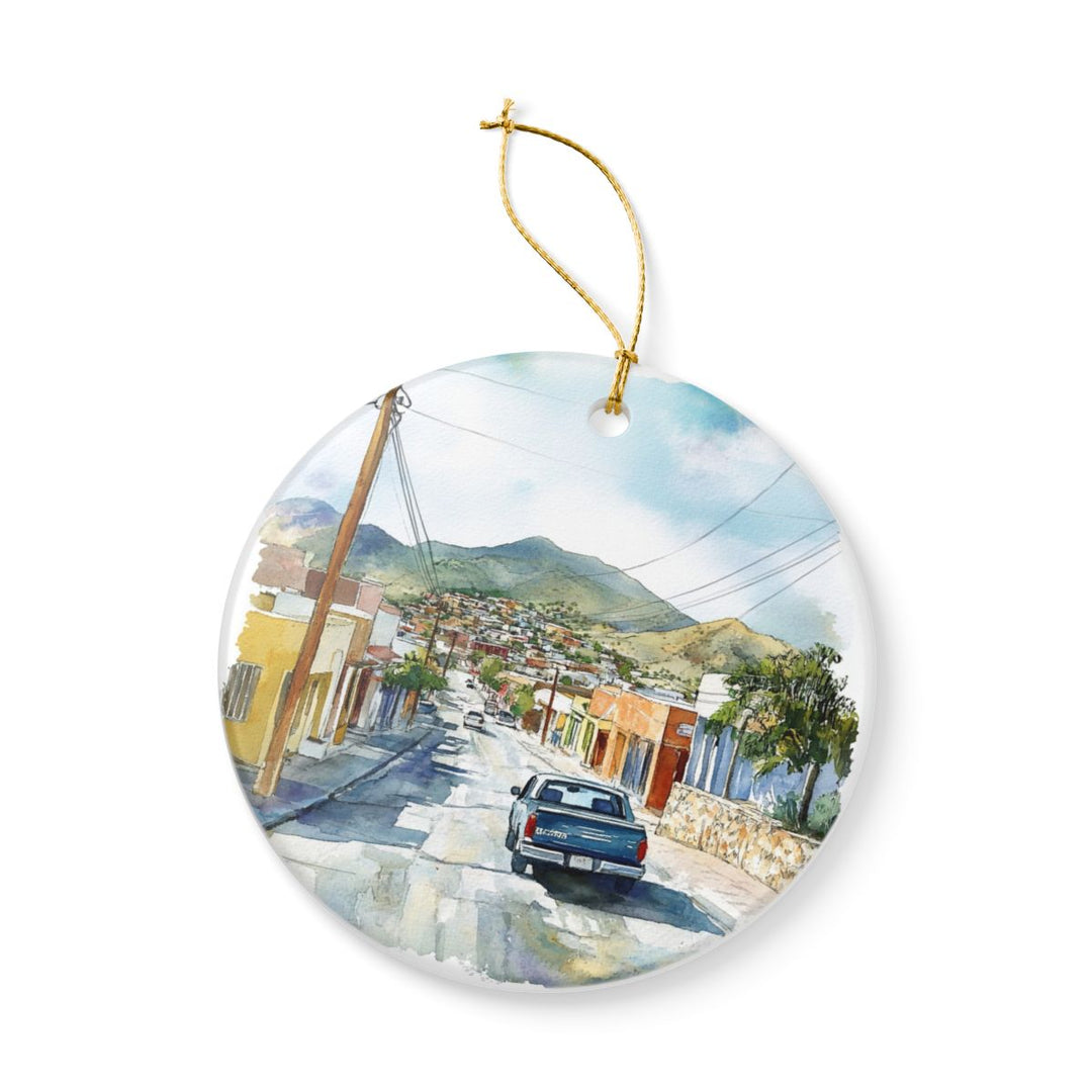 Creel Mexico Ornament: Unique Creel Souvenir, Creel Mexico Xmas Decor, and Authentic Creel Gift