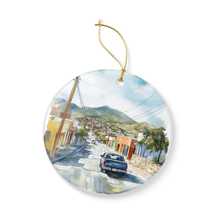 Creel Mexico Ornament: Unique Creel Souvenir, Creel Mexico Xmas Decor, and Authentic Creel Gift