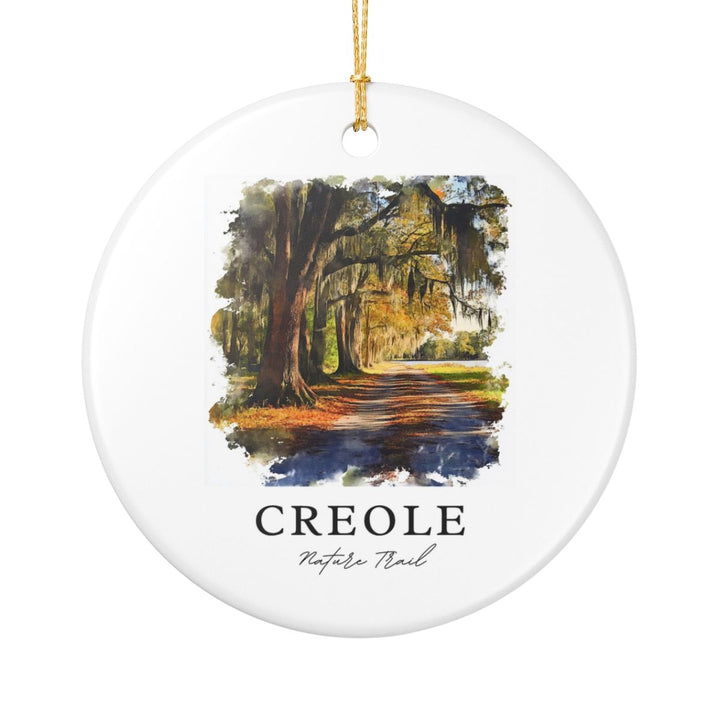 Creole Nature Trail Louisiana Ornament: Unique Creole Nature Trail Louisiana Souvenir, Creole Nature Trail Louisiana Xmas Decor, and Authentic Creole Nature Trail Louisiana Gift