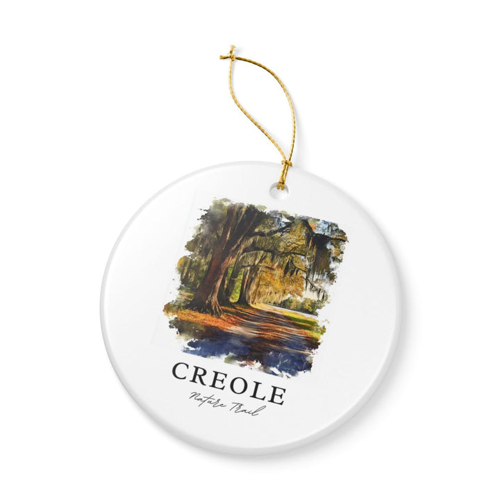 Creole Nature Trail Louisiana Ornament: Unique Creole Nature Trail Louisiana Souvenir, Creole Nature Trail Louisiana Xmas Decor, and Authentic Creole Nature Trail Louisiana Gift
