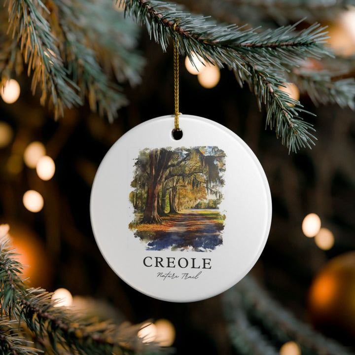 Creole Nature Trail Louisiana Ornament: Unique Creole Nature Trail Louisiana Souvenir, Creole Nature Trail Louisiana Xmas Decor, and Authentic Creole Nature Trail Louisiana Gift