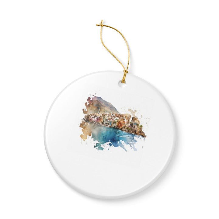 Crete Greece Ornament: Unique Crete Souvenir, Crete Greece Xmas Decor, and Authentic Crete Gift