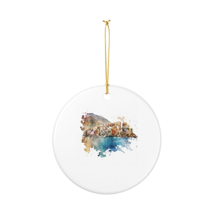 Crete Greece Ornament: Unique Crete Souvenir, Crete Greece Xmas Decor, and Authentic Crete Gift
