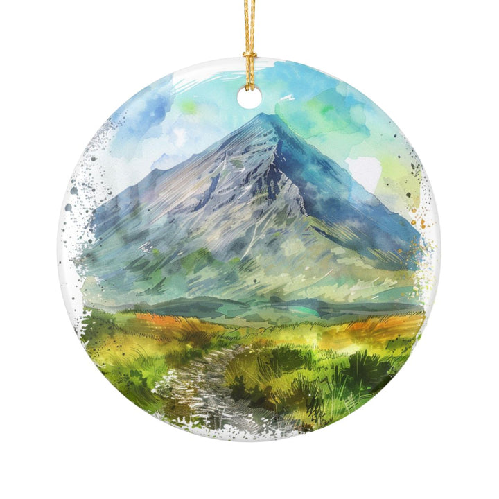 Croagh Patrick Ornament: Unique Croagh Patrick Souvenir, Croagh Patrick Xmas Decor, and Authentic Croagh Patrick Gift