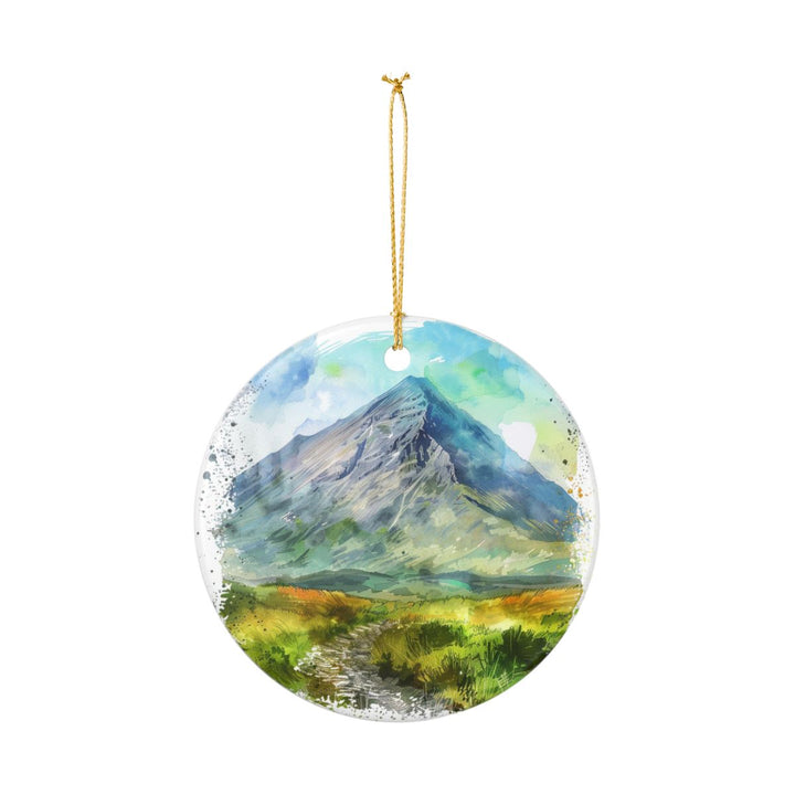 Croagh Patrick Ornament: Unique Croagh Patrick Souvenir, Croagh Patrick Xmas Decor, and Authentic Croagh Patrick Gift