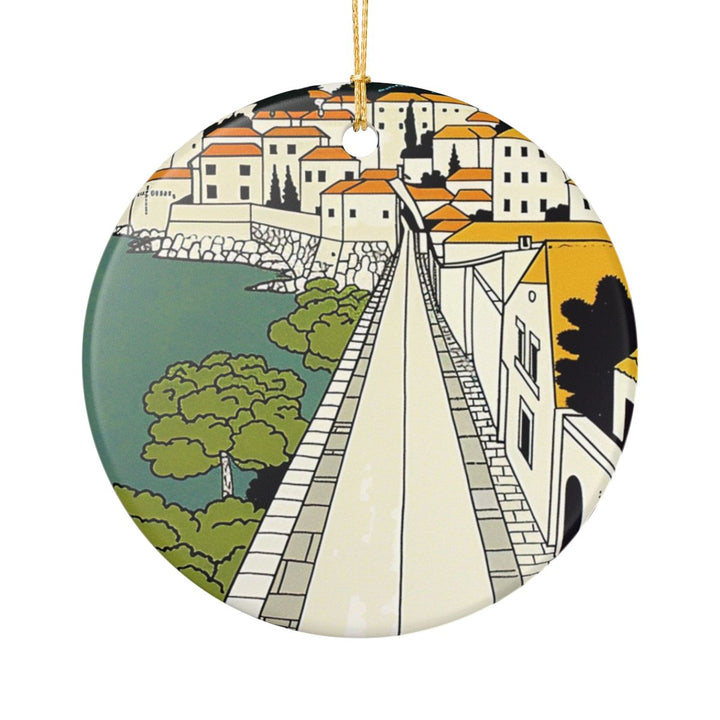 Croatia Ornament: Unique Croatia Souvenir, Croatia Xmas Decor, and Authentic Croatia Gift