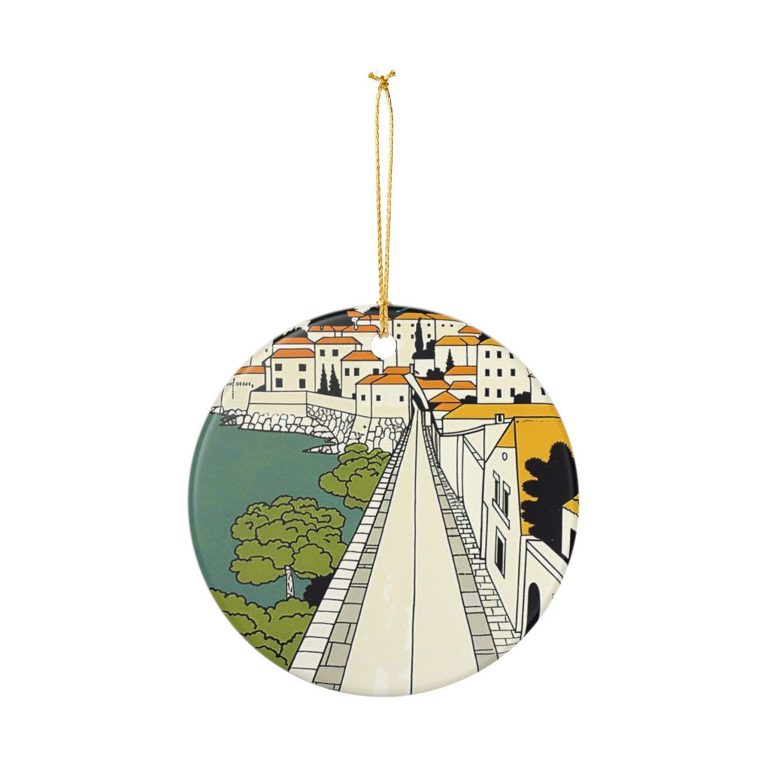 Croatia Ornament: Unique Croatia Souvenir, Croatia Xmas Decor, and Authentic Croatia Gift