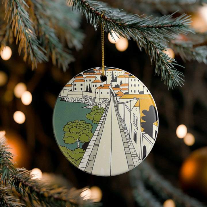 Croatia Ornament: Unique Croatia Souvenir, Croatia Xmas Decor, and Authentic Croatia Gift
