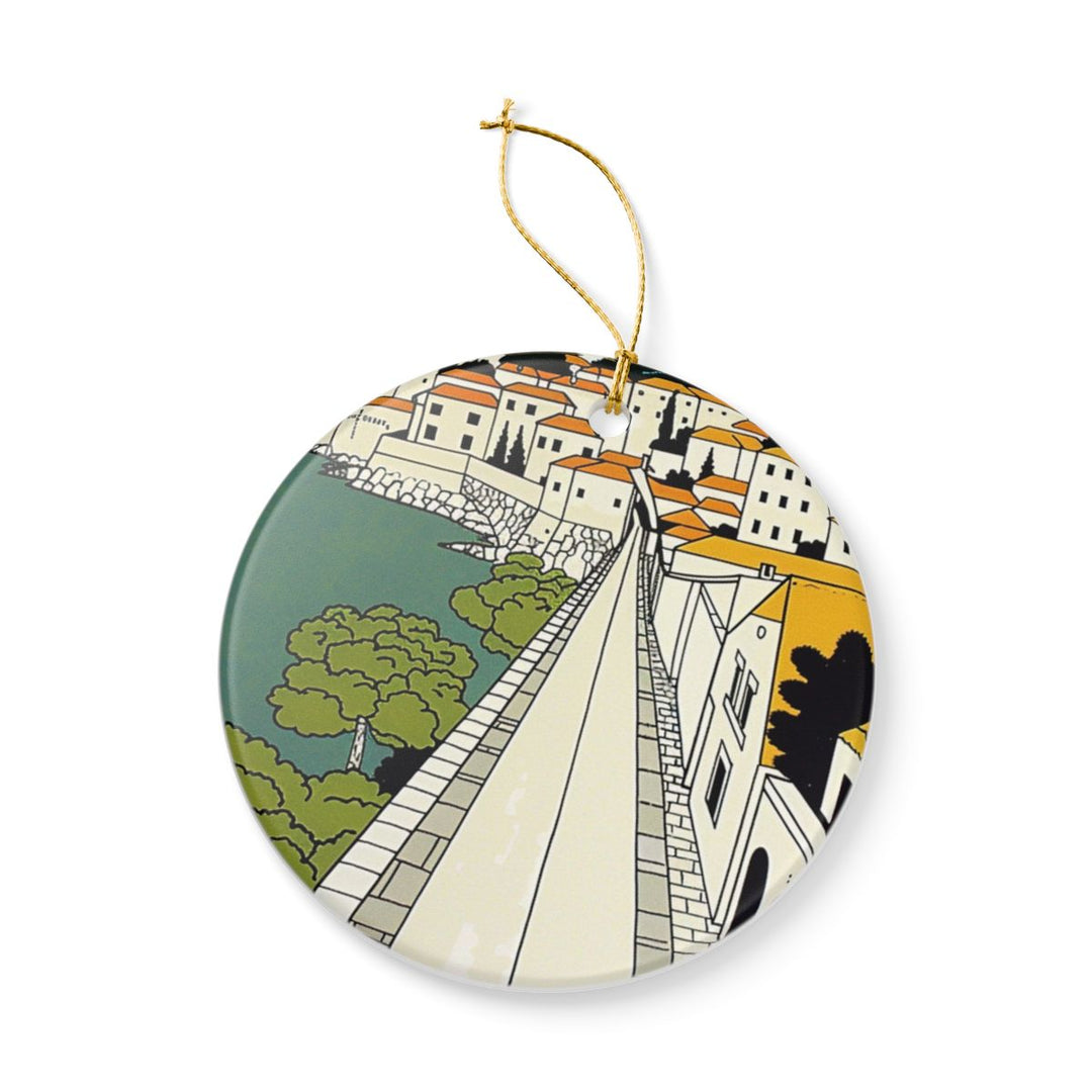Croatia Ornament: Unique Croatia Souvenir, Croatia Xmas Decor, and Authentic Croatia Gift