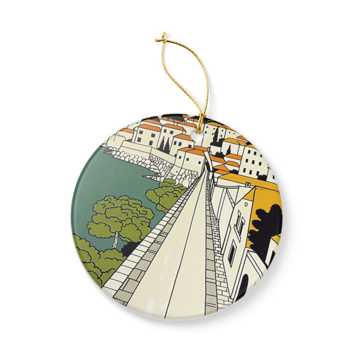 Croatia Ornament: Unique Croatia Souvenir, Croatia Xmas Decor, and Authentic Croatia Gift