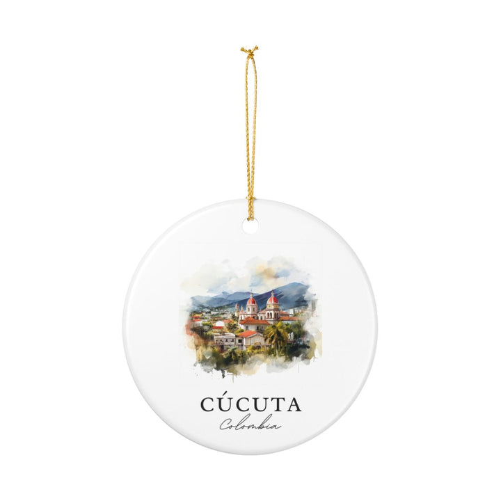Cucuta Colombia Ornament: Unique Cucuta Colombia Souvenir, Cucuta Colombia Xmas Decor, and Authentic Cucuta Colombia Gift