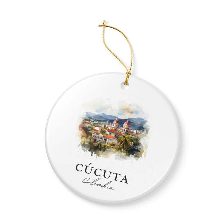 Cucuta Colombia Ornament: Unique Cucuta Colombia Souvenir, Cucuta Colombia Xmas Decor, and Authentic Cucuta Colombia Gift