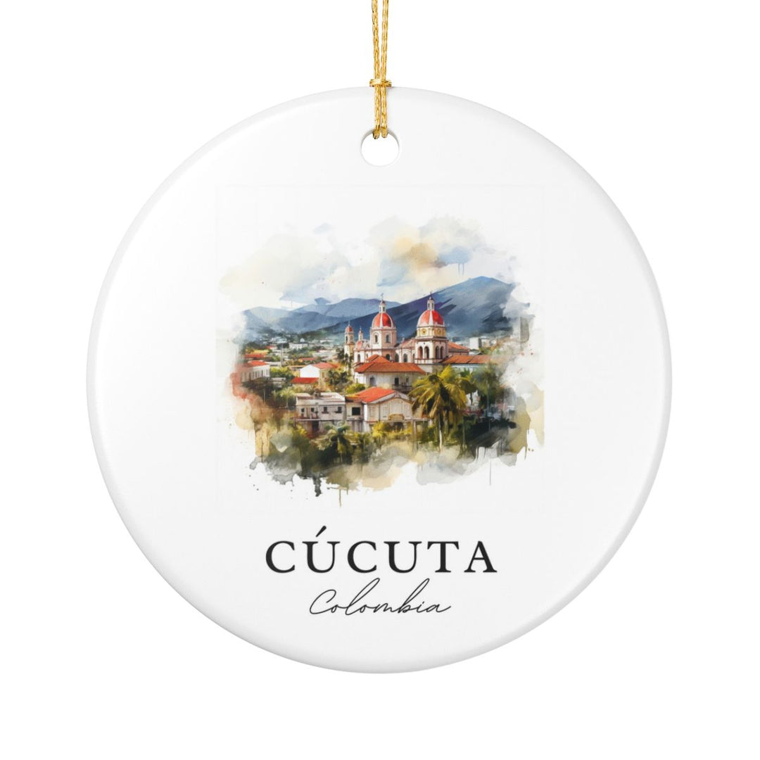 Cucuta Colombia Ornament: Unique Cucuta Colombia Souvenir, Cucuta Colombia Xmas Decor, and Authentic Cucuta Colombia Gift