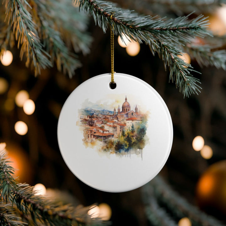 Cuenca Ecuador Ornament: Unique Cuenca Ecuador Souvenir, Cuenca Ecuador Xmas Decor, and Authentic Cuenca Ecuador Gift