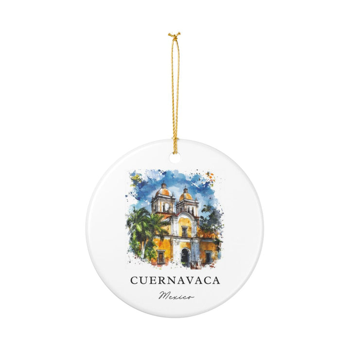 Cuernavaca Ornament: Unique Cuernavaca Souvenir, Cuernavaca Xmas Decor, and Authentic Cuernavaca Gift