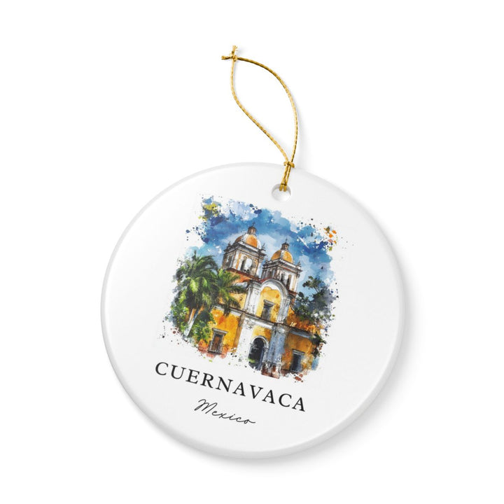 Cuernavaca Ornament: Unique Cuernavaca Souvenir, Cuernavaca Xmas Decor, and Authentic Cuernavaca Gift