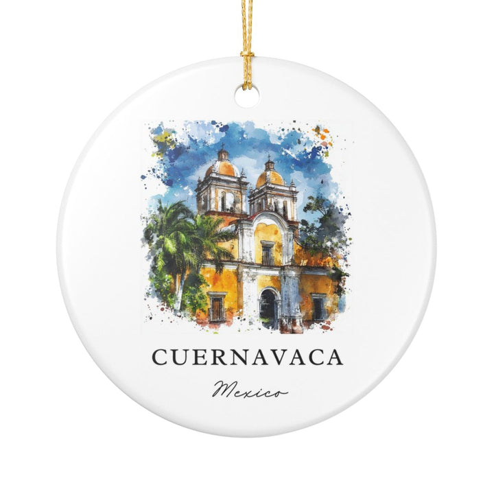 Cuernavaca Ornament: Unique Cuernavaca Souvenir, Cuernavaca Xmas Decor, and Authentic Cuernavaca Gift
