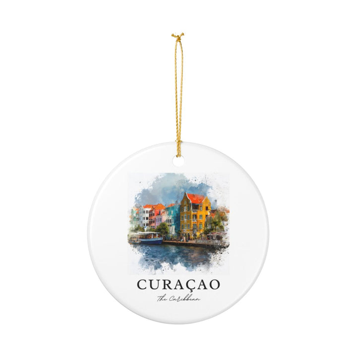 Curacao Ornament: Unique Curacao Souvenir, Curacao Xmas Decor, and Authentic Curacao Gift