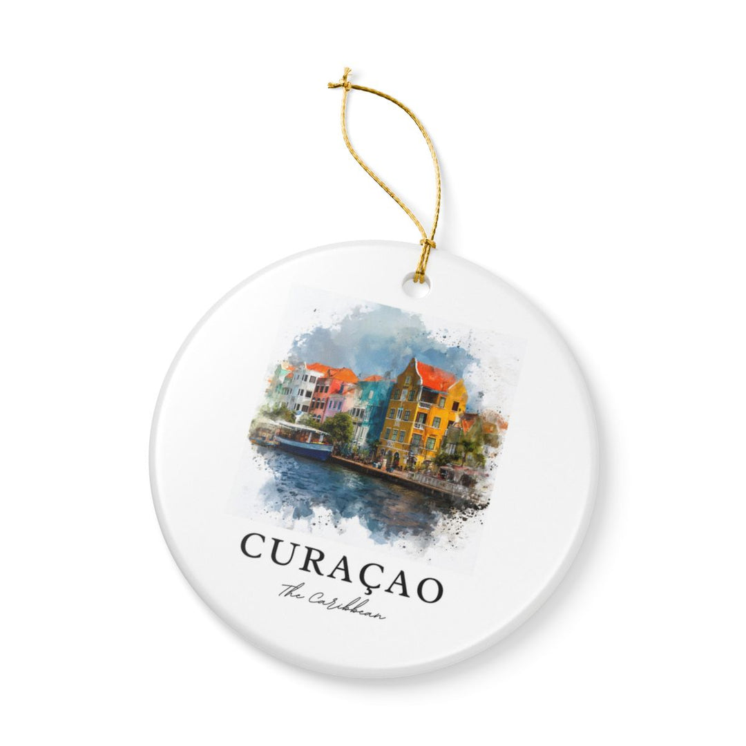 Curacao Ornament: Unique Curacao Souvenir, Curacao Xmas Decor, and Authentic Curacao Gift